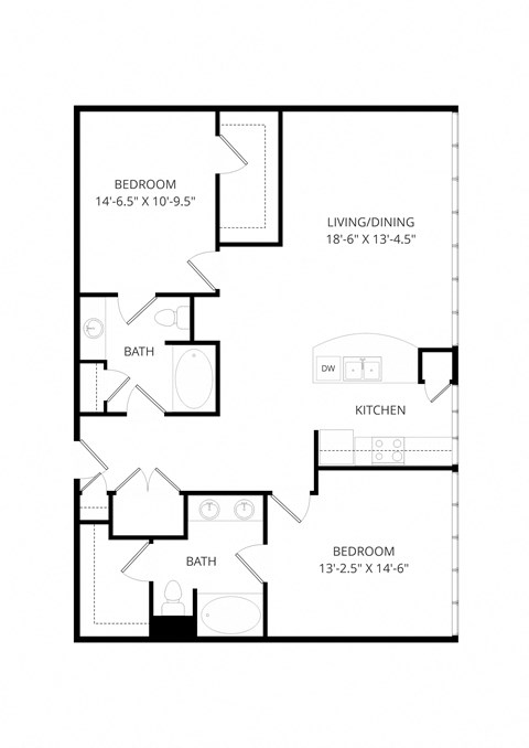 305 River Fern Ave Studio-3 Beds Apartment, Texas for Rent - Photo Gallery 42